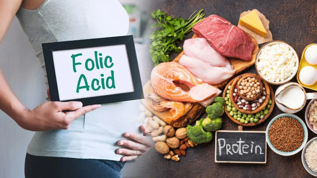 folic acid and protein