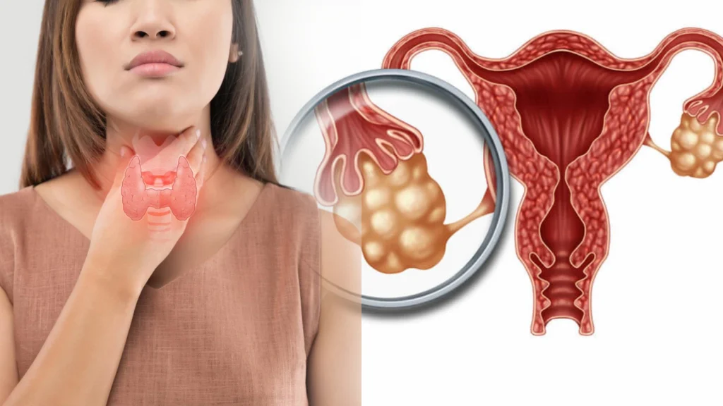 pcos and thyroid symptoms of irregular periods