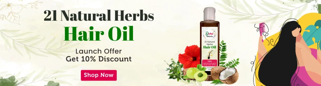 Dera_Naturals home page banner 100% pure homegrown hair oil | Payanali