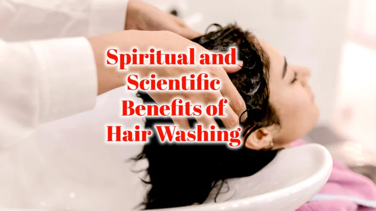 Spiritual and Scientific Benefits of Hair Washing - dera naturals herbal hair oil